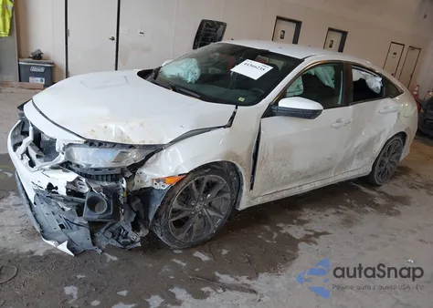 2020 Honda Civic Sport из США, поврежденный, VIN 2HGFC2F82LH516470